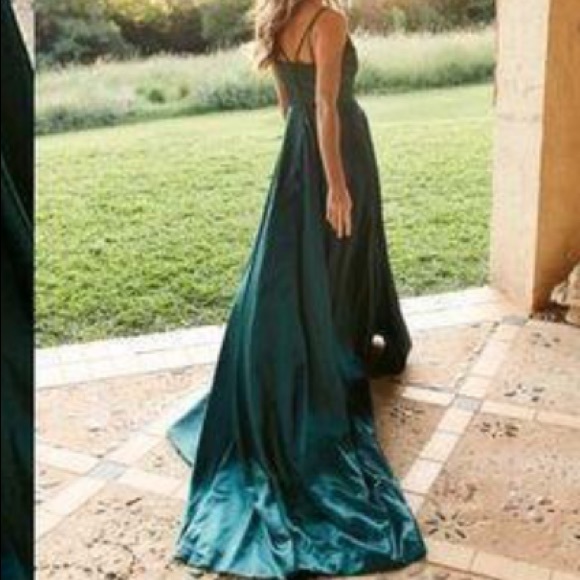 Ombré Prom: TEAL - Picture 2 of 11